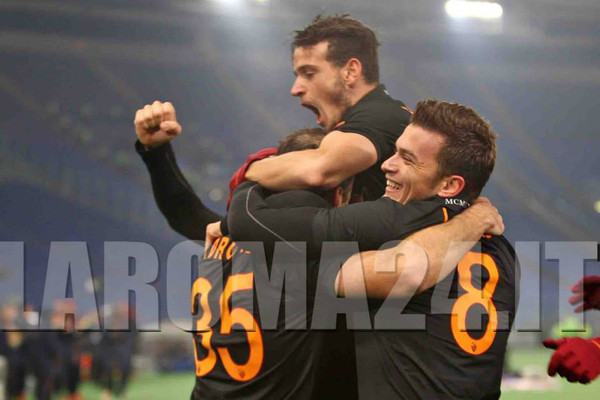 florenzi toro ljajic abbraccio roma samp ci MANCINI OTTIMA