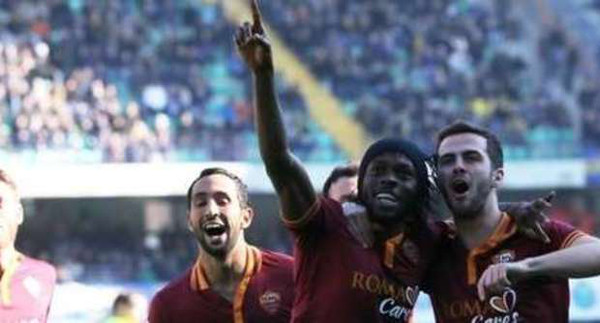 gervinho esulta con pjanic