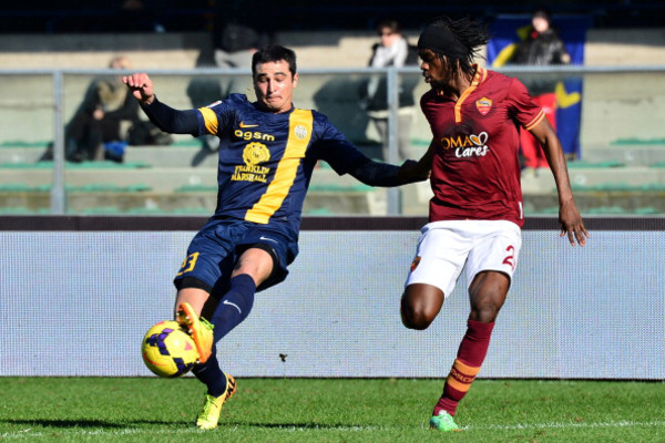 HELLAS VERONA-AS ROMA_Gervinho in azione