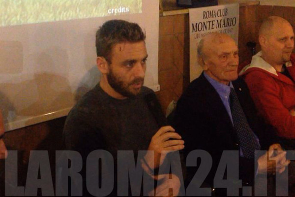 DE ROSSI MICROFONO LOSI PRESENT CORE DE ROMA 130214