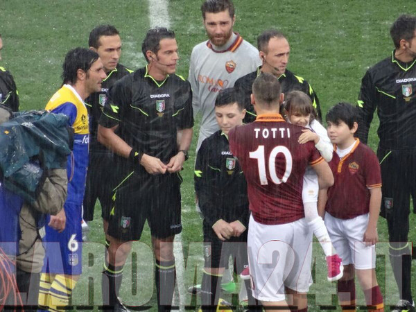 TOTTI LUCARELLI CON DE MARCO