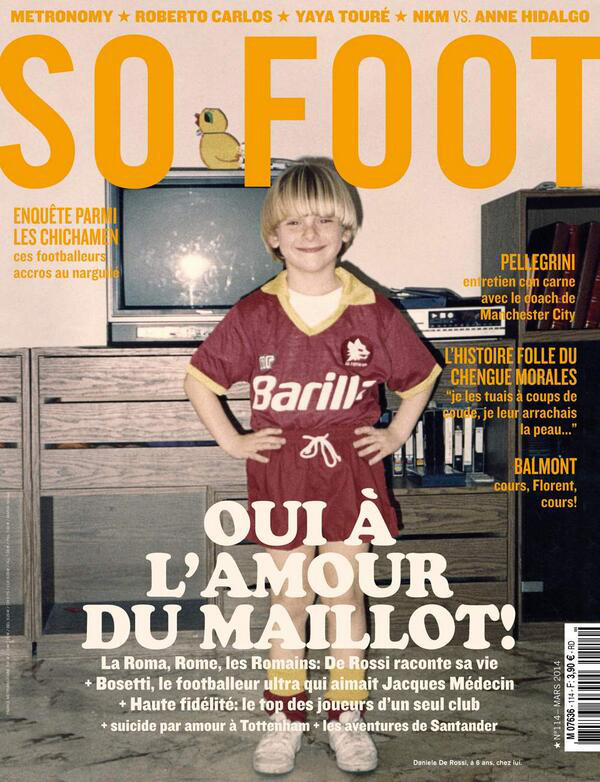 copertina so foot de rossi