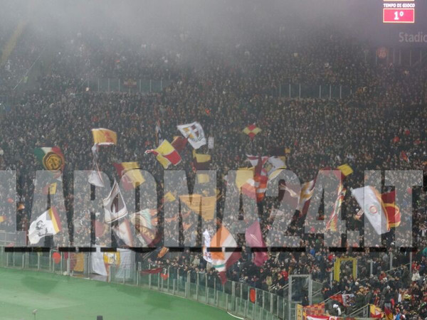 curva sud  roma napoli 5 2 14