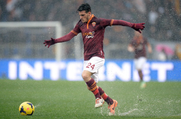 florenzi-tutta-figura-fradicio-roma-parma