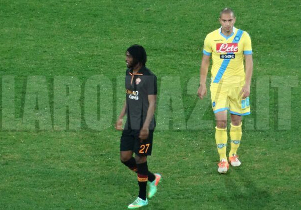 gervinho inler azione napoli roma ci 120214