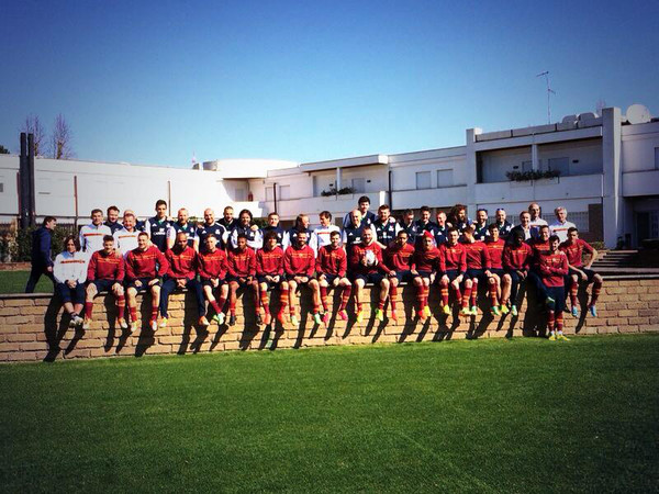 foto di gruppo roma nazionale rugby