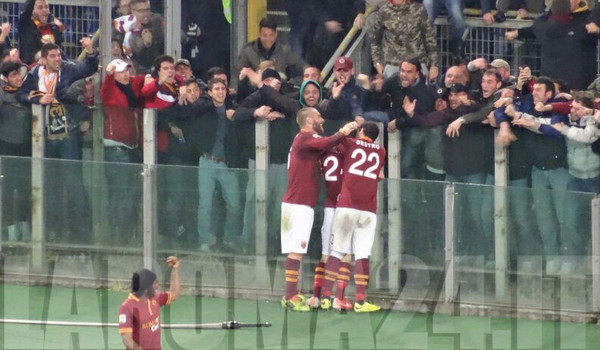 florenzi ddr destro esultanza curva roma torino