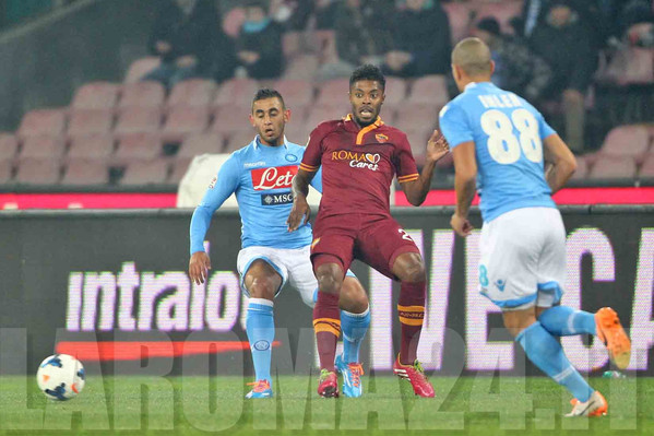 napoli roma bastos ghoulam FOTO GINO