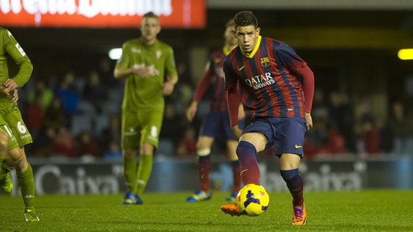 sanabria passa pallone barcellona 2014