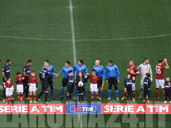 squadre presentazione roma inter