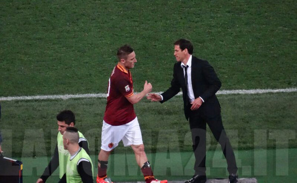 totti garcia cinque roma udinese 170314