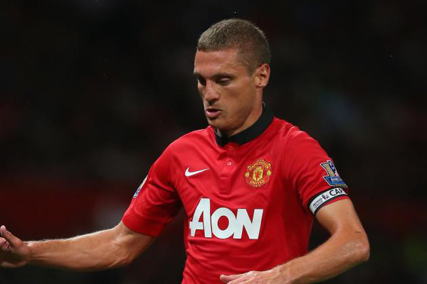 vidic manchester united 2014