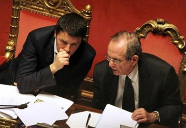 RENZI E PADOAN