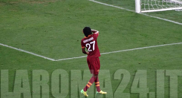 gervinho spalle roma milan