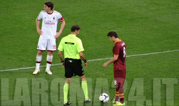 ljajic tagliavento montolivo roma milan