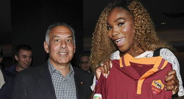 Serena Williams PALLOTTA maglia roma