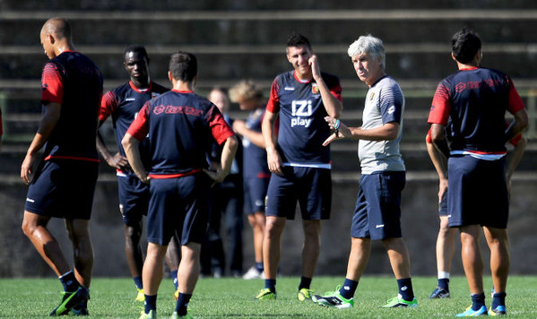 genoa allenamento gasperini