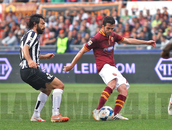 Pjanic Pirlo Roma-Juve 12.5.14