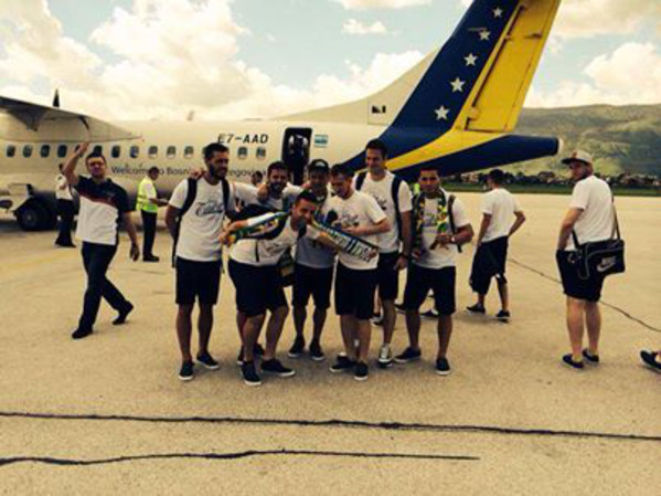 pjanic aereo bosnia arrivo brasile