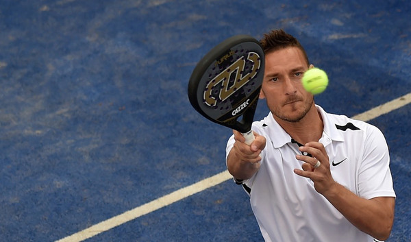 totti tennis foro italico 2014