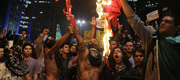 Brazil Soccer Confed Cup Protests