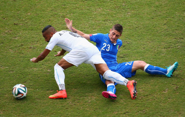 VERRATTI PEREIRA ITALIA URUGUAY