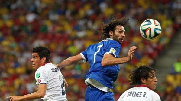 samaras colpo di testa nazionale