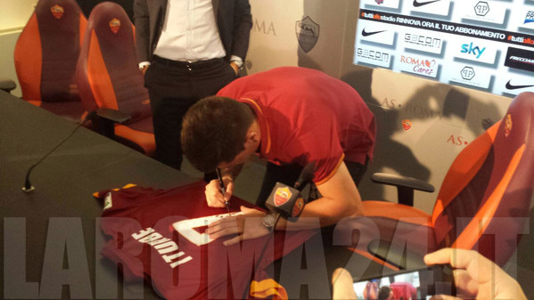 iturbe autografa maglia conf