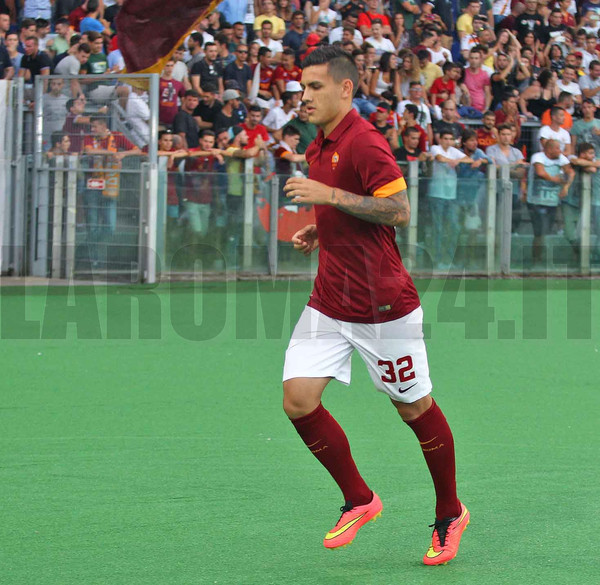 Paredes Presentazione Roma-Fenerbahce 19.08.14 foto GINO