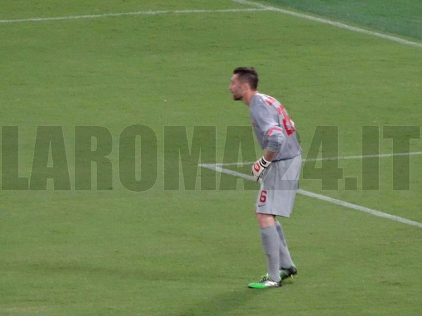 de sanctis Presentazione Roma Fenerbahce 19.08.14