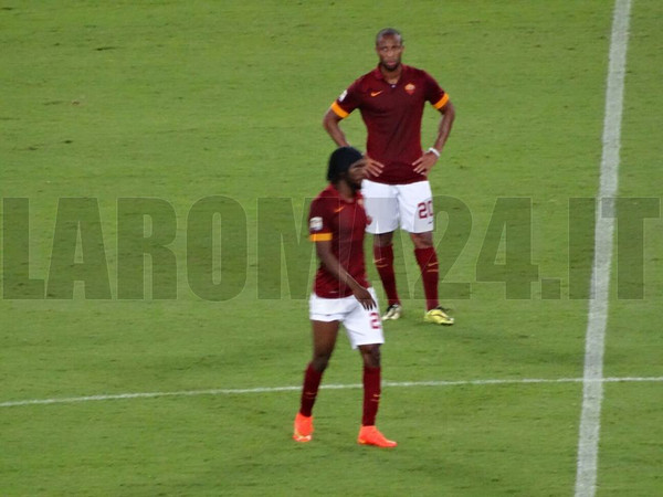 keita gervinho Presentazione Roma Fenerbahce 19.08.14