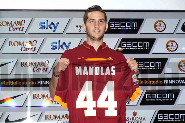 manolas presentazione maglia 44 foto gino