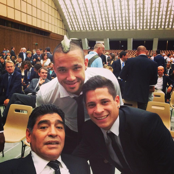 Iturbe Nainggolan maradona