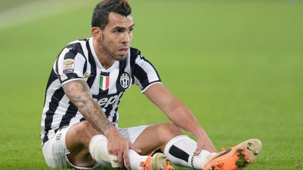 Tevez infortunio