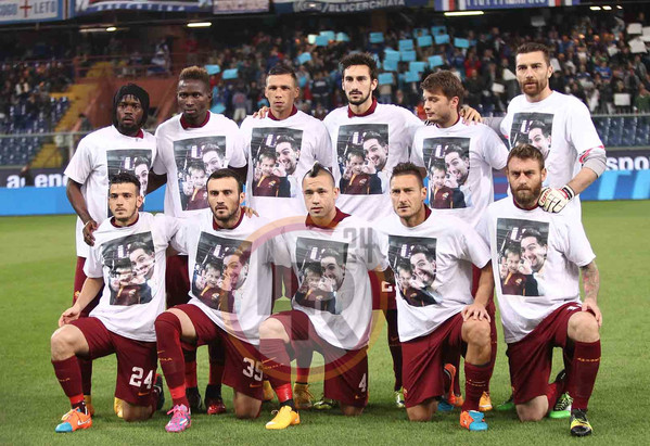 SAMP ROMA FOTO DI GRUPPO 25102014 MANCINI