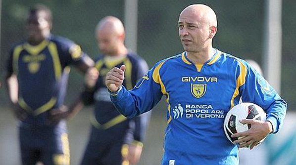 SOCCER: THE NEW COACH OF CHIEVO, EUGENIO CORINI