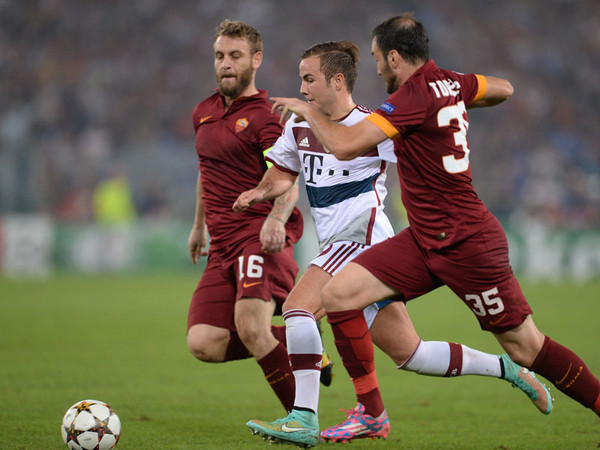 de rossi torosidis goetze roma bayern 22.10.14