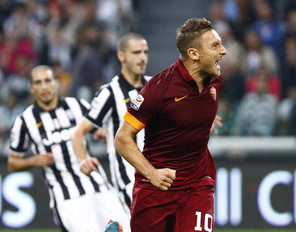 totti urlo juve roma