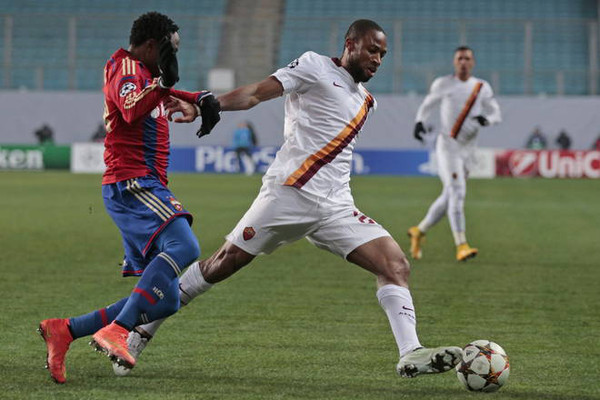 keita doumbia azione cska roma