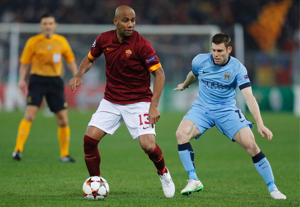 Maicon Milner Roma-Manchester City 10.12.14