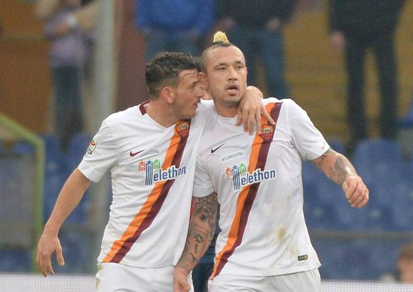 genoa roma florenzi nainggolan