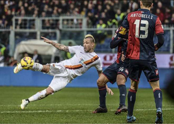 genoa roma nainggolan