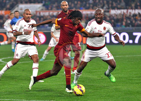 gervinho palla al piede roma milan lr24