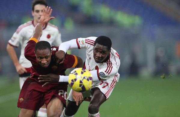 Soccer; Serie A; Roma-Milan