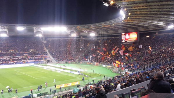 roma sassuolo curva sud