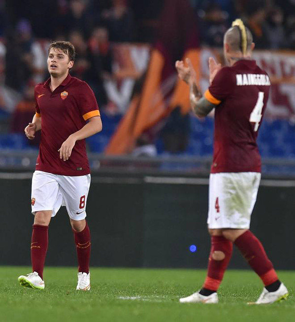 roma sassuolo ljajic nainggolan