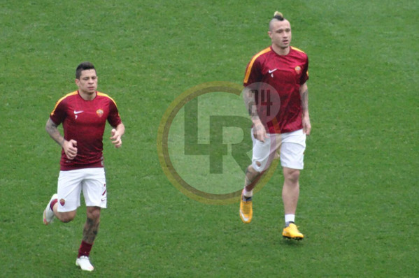 nainggolan iturbe riscaldamento