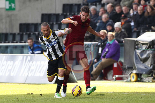 strootman contrasto udinese roma lr24