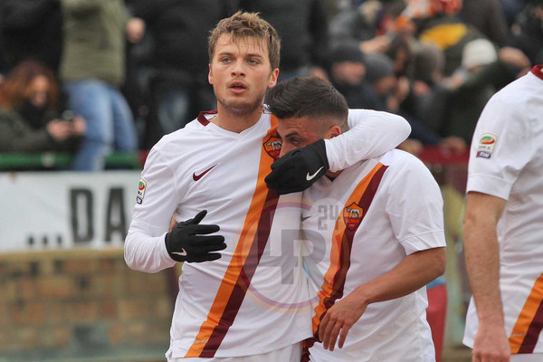 LJAJIC VERDE CAGLIARI ROMA 080215 MANCINI