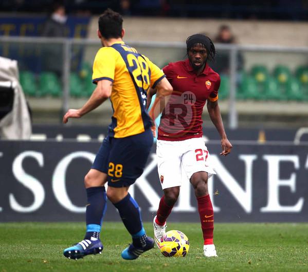 gervinho verona roma 22.02.2015 foto gino